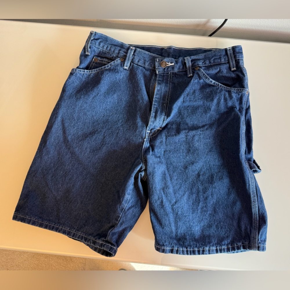 Men's‎ Dickies Blue Denim Shorts